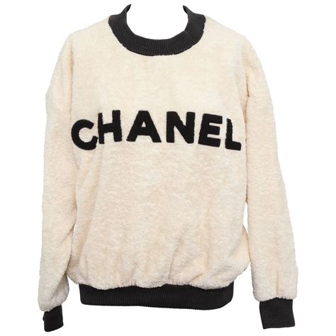 original chanel sweatshirt|chanel cashmere sweater.